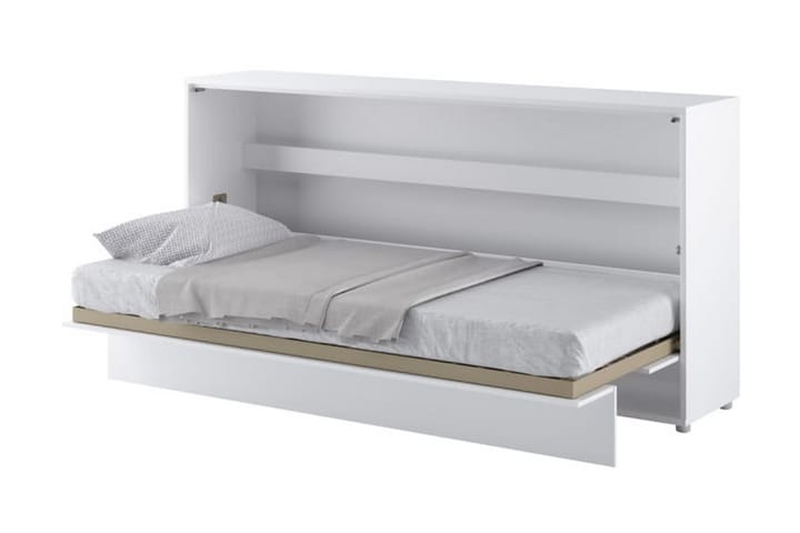 Skapseng 90x200 cm Horisontal Hvit - Bed Concept - Møbler - Senger - Skapseng