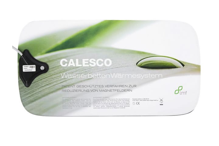 Vannsengvarmer Calesco 250W Elektronisk Digital - Vinyl/Hvit - Møbler - Senger - Vannsenger