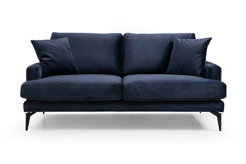 2-Seter Sofa Naiomy - Blå - Møbler - Sofaer - 3 seter sofa