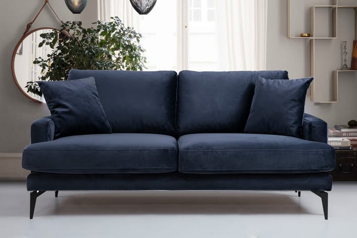 2-Seter Sofa Naiomy - Blå - Møbler - Sofaer - 2 seter sofa