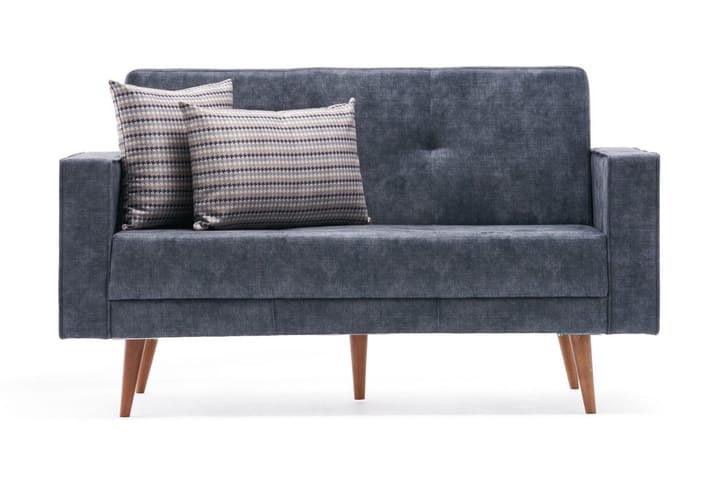 2-seters sofa Kenya - Antrasitt / Natur - Møbler - Sofaer - 2 seter sofa