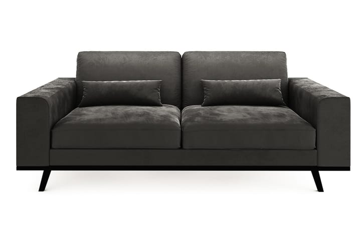 Sofa Haga 2-seter - Mørkegrå - Møbler - Sofaer - Sofaer med sjeselong