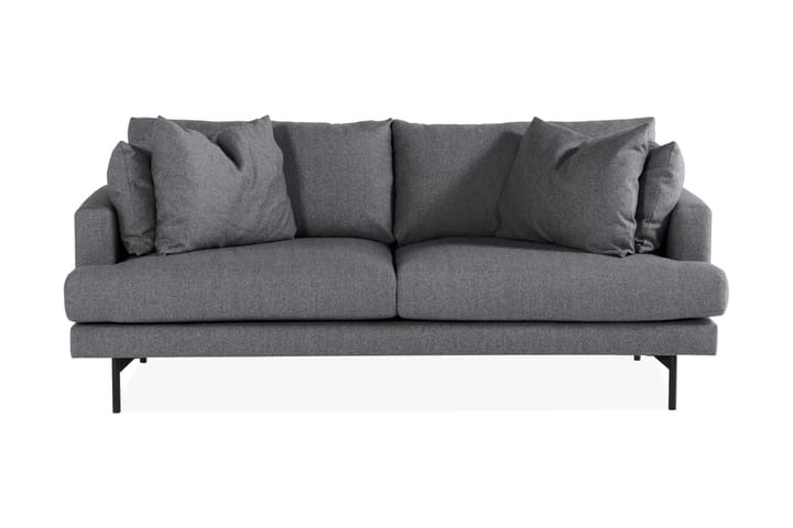 3-seter Sofa Armunia - Mørkegrå/Svart - Møbler - Sofaer - 3 seter sofa