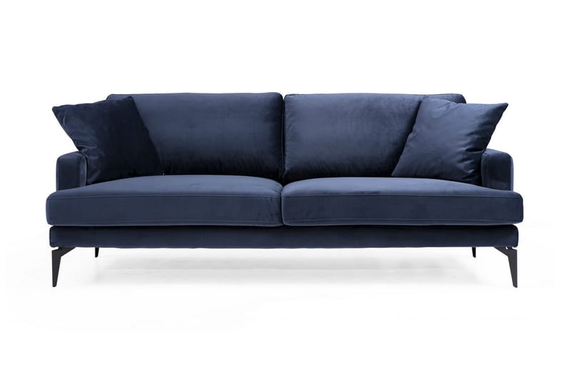 3-Seter Sofa Getson - Blå - Møbler - Sofaer - 3 seter sofa