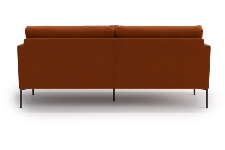 3-seter Sofa Nauro - Fløye/Oransje/Brun - Møbler - Sofaer - 3 seter sofa