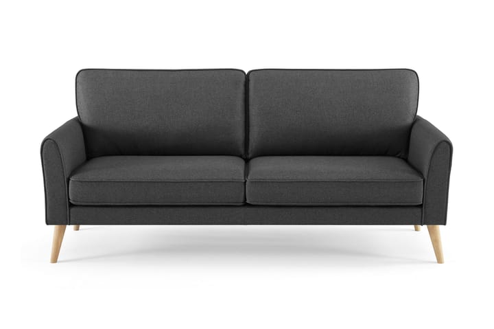 3-seters sofa Cinnie - Mørkegrå - Møbler - Sofaer - 3 seter sofa