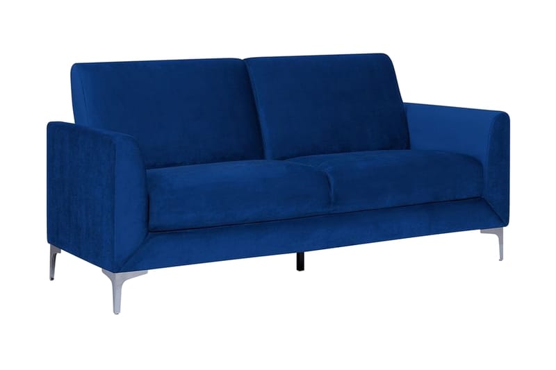 Sofa 3-seter Fenes - Blå - Møbler - Stoler - Lenestoler