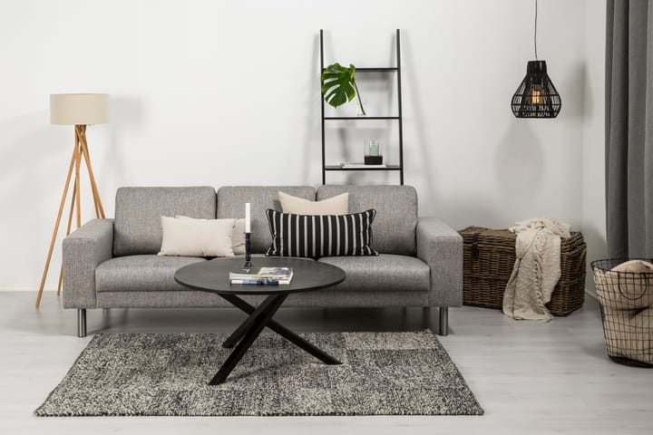 Sofa Erstavik 3-seter - Lysgrå - Møbler - Sofaer - 3 seter sofa