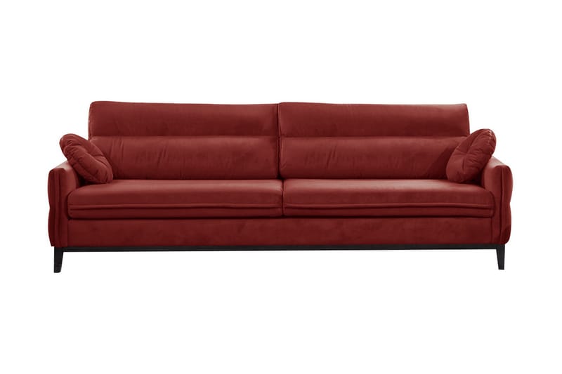 Sofa Bokanda - Rød - Møbler - Sofaer - 3 seter sofa