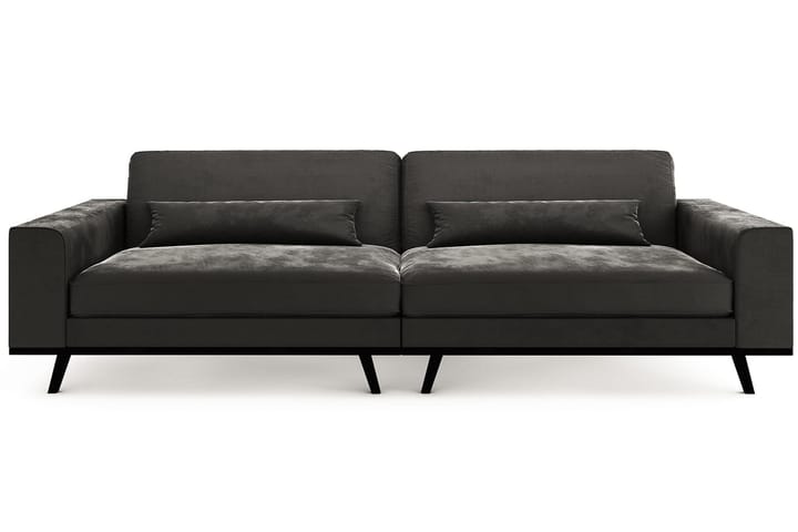 Sofa Haga 4-seter - Mørkegrå - Møbler - Sofaer - 4 seter sofa