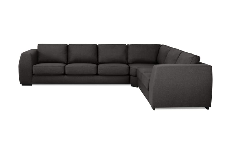 Hjørnesofa Ontario Høyre - Mørkgrå - Møbler - Sofaer - Sofatilbehør - Rengjøring sofa - Møbelpleie til stoffmøbler