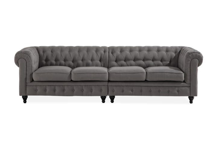 Sofa 4-seters Chesterfield Lyx