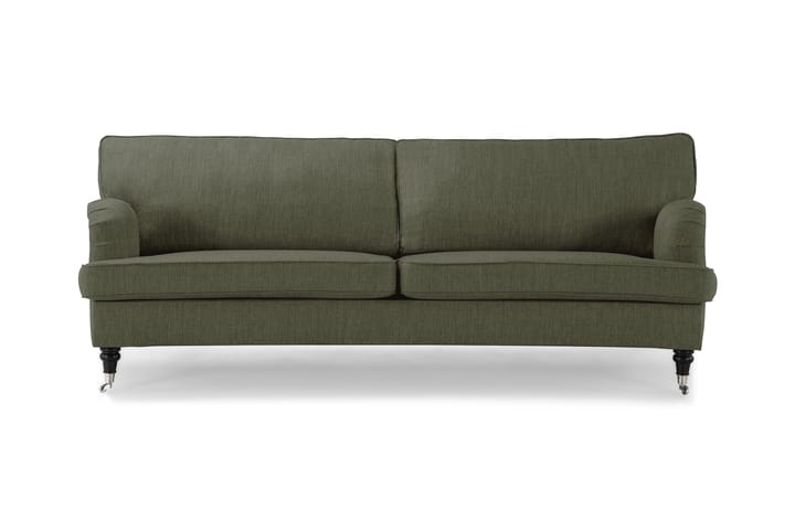 Sofa Oxford Classic 2,5-seter Buet - Olivengrønn - Møbler - Sofaer - Howard-sofaer