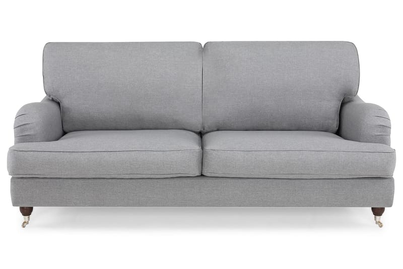 Sofa Oxford Luxury 3-seter - Mørkegrå - Møbler - Sofaer - Skinnsofaer