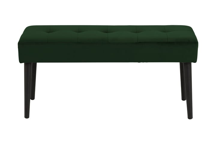 Kjøkkensofa Nikolai VIC-stoff - Grønn/Matt Svart - Møbler - Sofaer - 2 seter sofa