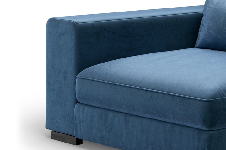 Armelene Venstre Columbus Fløyel - Blå - Møbler - Sofaer - Sofatilbehør - Rengjøring sofa - Møbelpleie til stoffmøbler