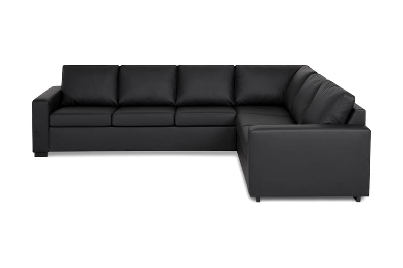 Hjørnesofa Nevada Large Vendbar - Svart Kunstlær - Møbler - Sofaer - 2 seter sofa