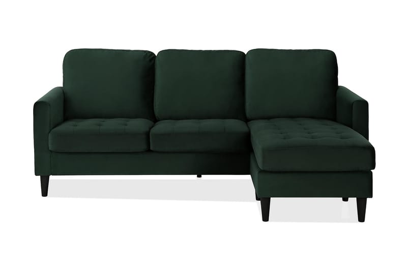 Divansofa Strummer Grønn - CosmoLiving - Møbler - Sofaer - Sofaer med sjeselong - 3 seters sofa med divan
