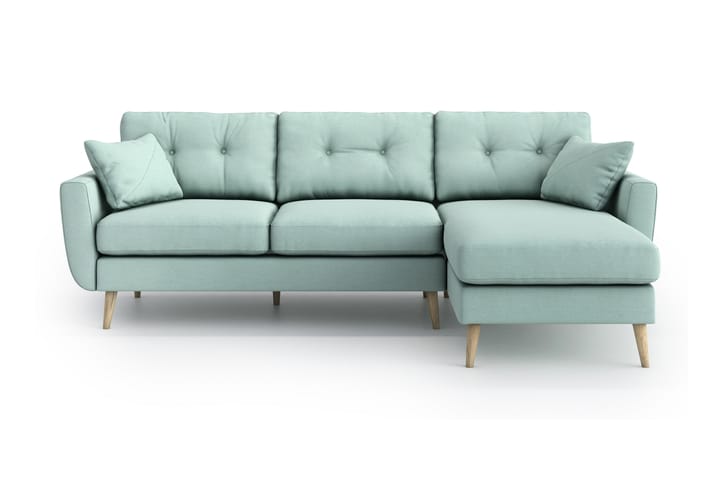 Divansofa Yordan - Grønn - Møbler - Sofaer - 3 seter sofa