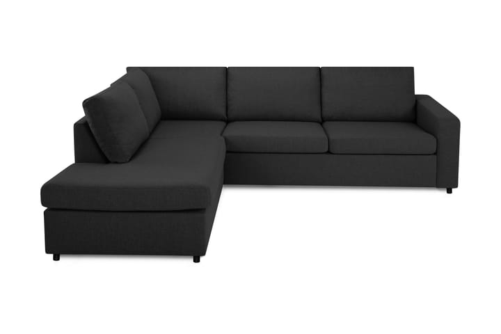 Sofa Nevada 2,5-seter med Sjeselong Venstre - Antrasitt - Møbler - Sofaer - Sofaer med sjeselong - 3 seters sofa med divan