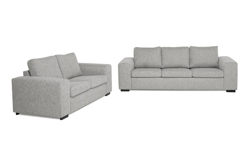 Sofagruppe Alter 3-seter+2-seter - Lysgrå - Møbler - Bord - Spisegrupper