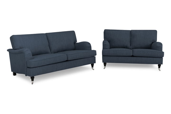 Sofagruppe Oxford Classic 3-seter+2-seter - Mørkblå - Møbler - Sofaer - Sofagrupper - Howard sofagruppe