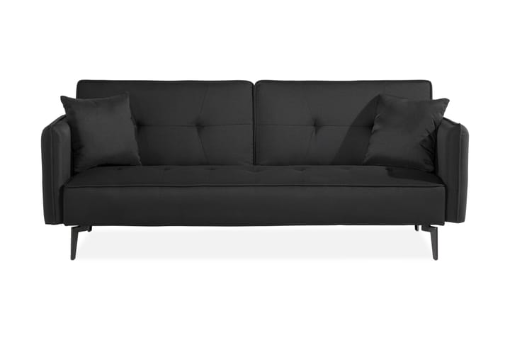 2-seter Divansovesofa Gansinos - Mørkegrå - Møbler - Sofaer - 2 seter sofa