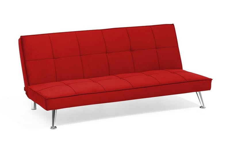 Divansofa Hasle 168 cm - Rød - Møbler - Sofaer - 2 seter sofa