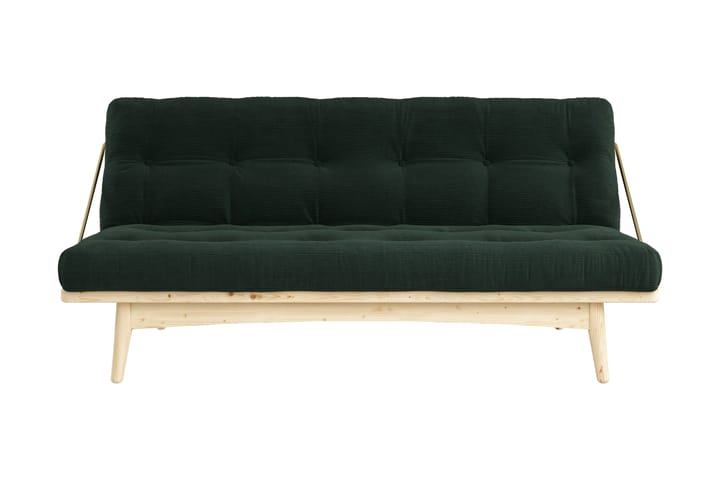 Sovesofa Folk Mørkegrønn/Tre - Karup Design - Møbler - Sofaer - Sovesofaer - Futon - Futon sofa