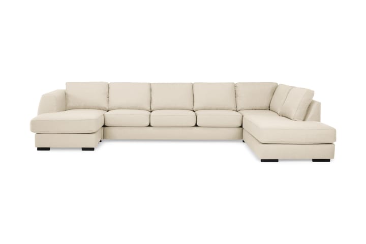 U-sofa Ontario Large med Divan Venstre - Beige - Møbler - Sofaer - U-sofa