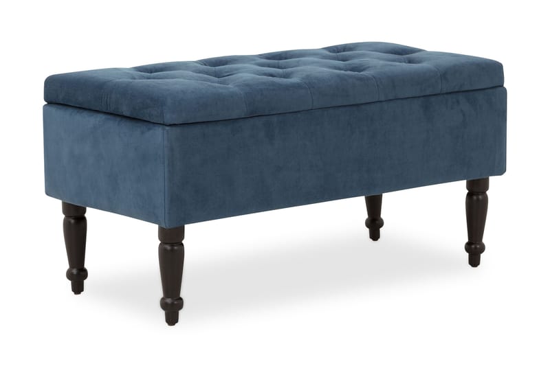 Sittebenk Belvoir Mørkblå - 80 cm - Innredning - Små møbler - Benker