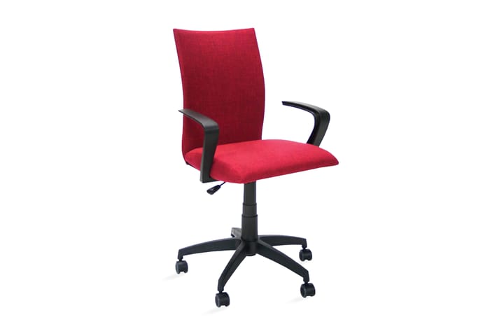 Kontorstol CLAUDIA 59x57xH87-965cm rød - Møbler - Stoler - Kontorstol & skrivebordsstol