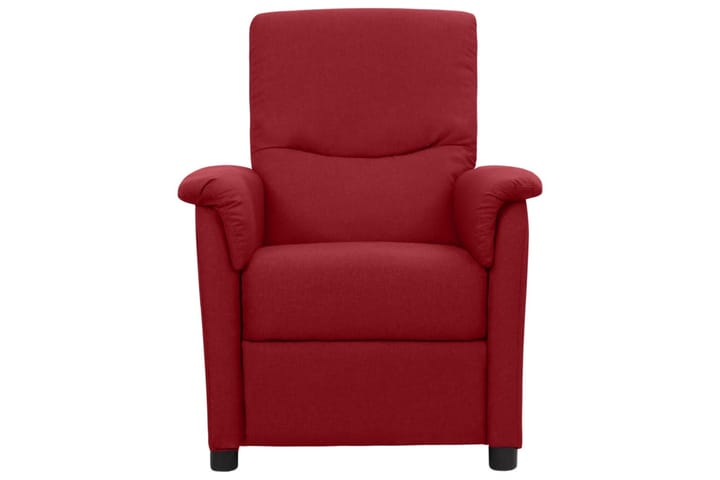 Massasjestol vinrød stoff - Rød - Møbler - Stoler - Lenestoler