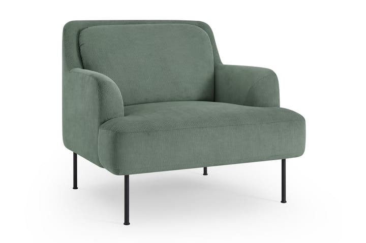 Lenestol Delorse - Grønn - Møbler - Sofaer - 3 seter sofa