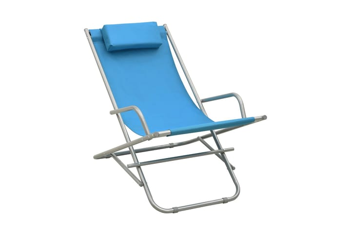 Solstoler 2 stk stål blå - Blå - Møbler - Barnemøbler - Barnestol - Gynestol barn