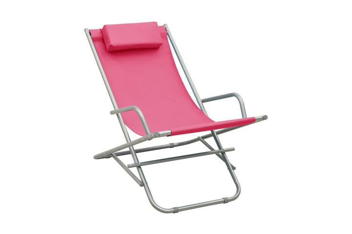 Solstoler 2 stk stål rosa - Rosa - Møbler - Barnemøbler - Barnestol - Gynestol barn