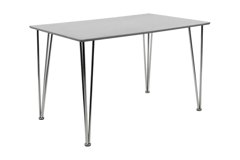 Spisebord Elisha 120 cm - Lysegrå - Møbler - Bord - Spisebord & kjøkkenbord