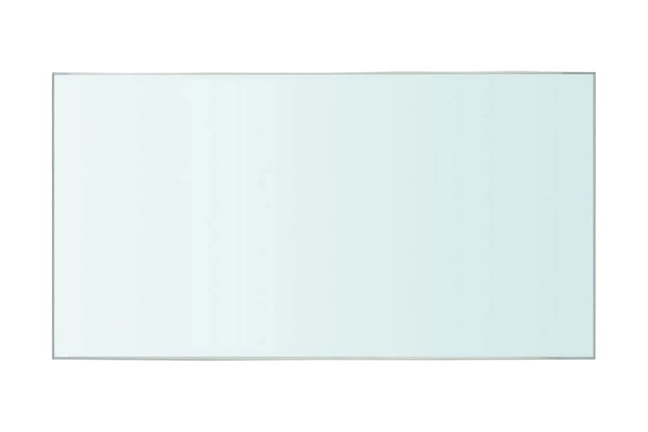 Hyllepanel klart glass 30x12 cm - Gjennomsiktig - Oppbevaring - Garderober & garderobesystem - Garderobeinnredning - Hylleplan til garderobe