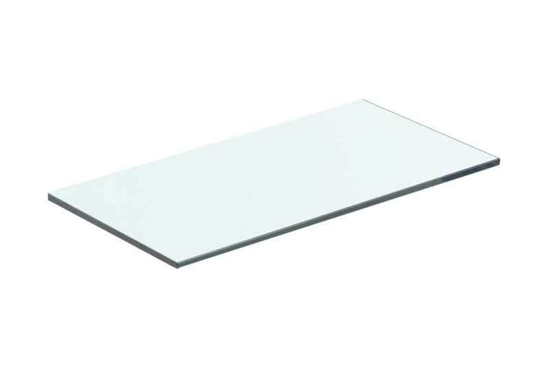 Hyllepanel klart glass 40x15 cm - Gjennomsiktig - Oppbevaring - Garderober & garderobesystem - Garderobeinnredning - Hylleplan til garderobe