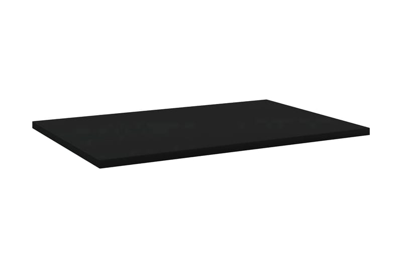 Hylleplater 8 stk svart 60x40x1,5 cm sponplate - Svart - Oppbevaring - Garderober & garderobesystem - Garderobeinnredning - Hylleplan til garderobe