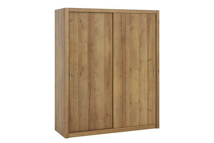 Garderobe Barriga 180 cm - Gyllen Natur - Oppbevaring - Garderober & garderobesystem