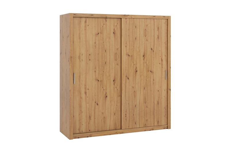Garderobe Barriga 200 cm - Natur - Oppbevaring - Garderober & garderobesystem