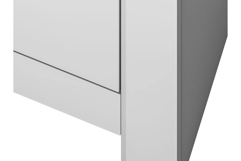 Garderobe Daemon 91,5x200,5 cm - Grå/Sølv - Oppbevaring - Garderober & garderobesystem