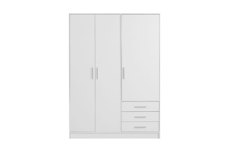 Garderobe Lyoth 145 cm - Hvit - Oppbevaring - Garderober & garderobesystem