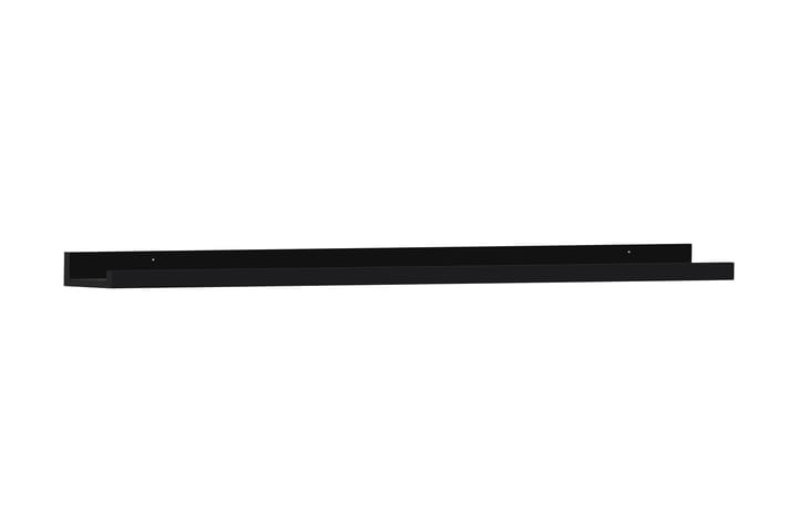 Black Shelf Bildehylle MDF 150 cm Svart - Art Link - Oppbevaring - Hylle - Bildehylle & bildelist
