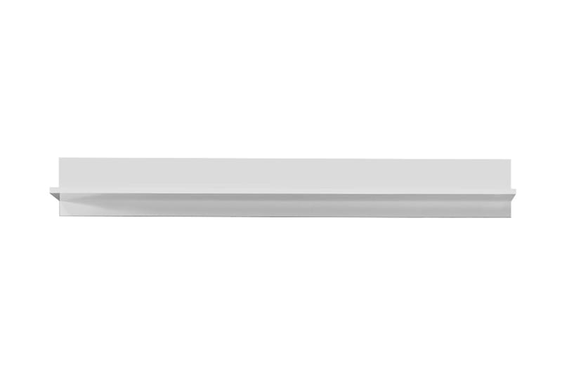 Vegghylle Duilia 138 cm - Hvit|Grå - Oppbevaring - Hylle - Vegghylle
