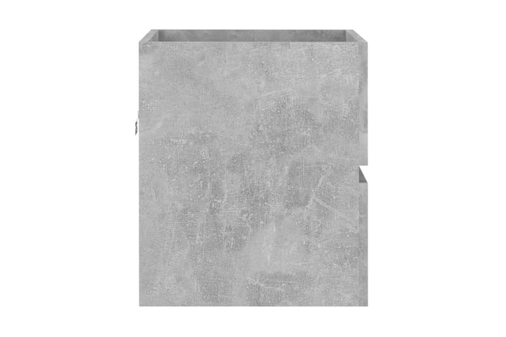 Servantskap betonggrå 41x38,5x45 cm sponplate - Grå - Oppbevaring - Oppbevaring til baderom - Servantskap & kommode