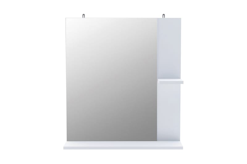 Baderomsspeil Pollux 62 cm Speil - Hvit - Oppbevaring - Oppbevaring til baderom - Speilskap