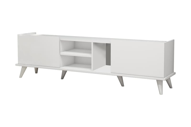 Møbelsett Akkrum 34x180 cm - Hvit - Oppbevaring - Oppbevaringsmøbler - Møbelsett til stue