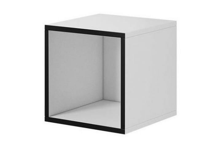 Møbelsett til Stue Rocon 19 - Hvit/Svart/Hvit - Oppbevaring - Oppbevaringsmøbler - Møbelsett til stue